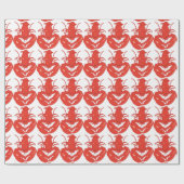 Red Lobster Cadeaupapier (Vlak)