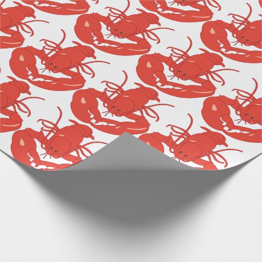 Red Lobster Cadeaupapier (Hoek)