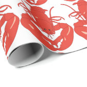 Red Lobster Cadeaupapier (Rol Hoek)