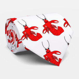 Red Lobster Design Stropdas