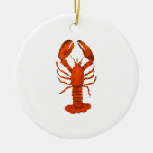 Red Lobster Keramisch Ornament (Voorkant)