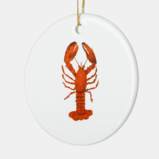 Red Lobster Keramisch Ornament (Links)