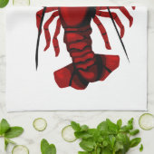 Red Lobster Kitchen Towel Theedoek (Gevouwen)