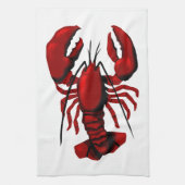 Red Lobster Kitchen Towel Theedoek (Verticaal)