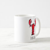 Red Lobster Koffiemok (Voorkant rechts)