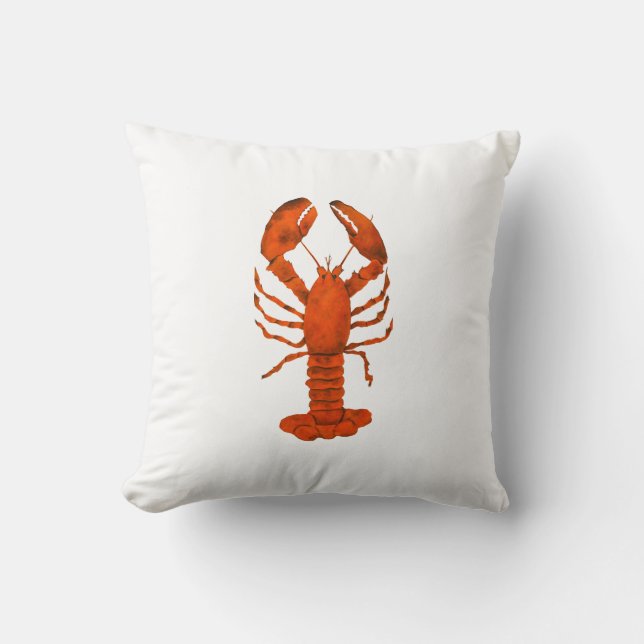 Red Lobster Kussen (Voorkant)