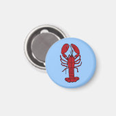 Red Lobster Magneet (Voorkant / Achterkant)