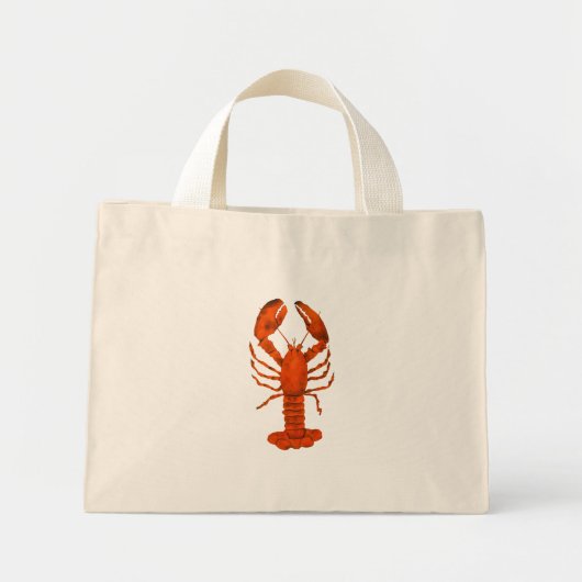 Red Lobster Mini Tote Bag (Voorkant)