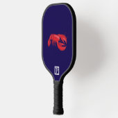 Red Lobster Monogram Navy Pickleball Paddle (Links)