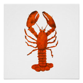 Red Lobster Perfect Poster