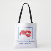 Red Lobster persoonlijke gezinshereniging Tote Bag (Voorkant)