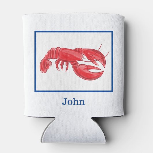 Red Lobster Persoonlijke Partij Blikjeskoeler (Achterkant)