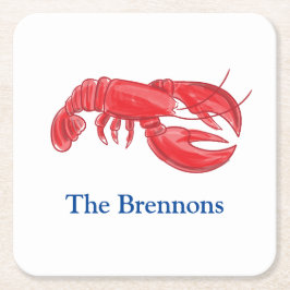 Red Lobster Persoonlijke Partij Kartonnen Onderzetters