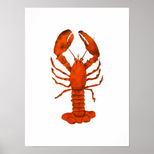Red Lobster  Poster (Voorkant)