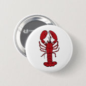Red Lobster Ronde Button 5,7 Cm (Voorkant /achterkant)