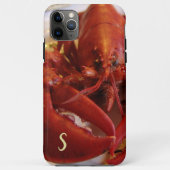 Red Lobster Seafood Crustacean iPhone/iPad case (Achterkant)