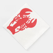 Red Lobster Servetten (Hoek)