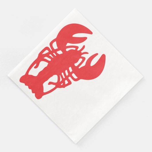 Red Lobster Servetten (Hoek)