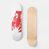 Red Lobster Skateboard (Voorkant)