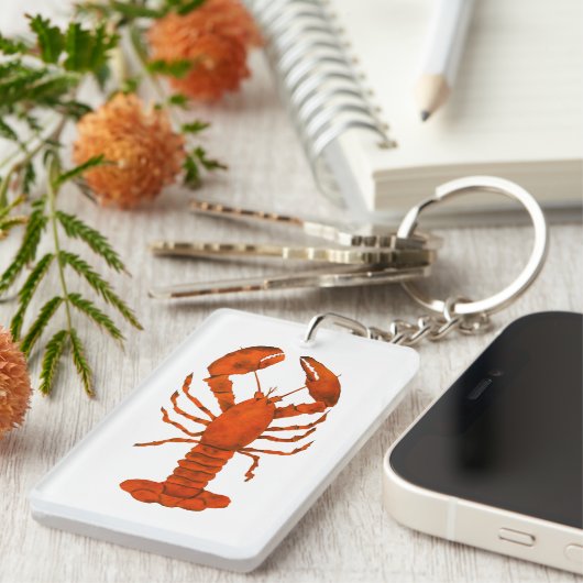 Red Lobster Sleutelhanger (Voorkant Rechts)