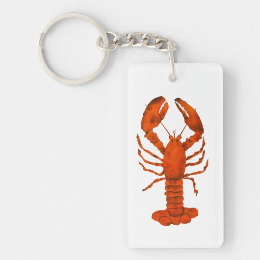 Red Lobster Sleutelhanger (Voorkant)