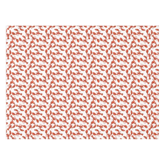 Red Lobster Tafelkleed (Voorkant (Horizontaal))