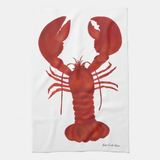 Red Lobster Theedoek (Verticaal)