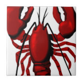 Red Lobster Tile Tegeltje (Voorkant)
