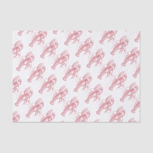 Red Lobster Tissuepapier (Voorkant)