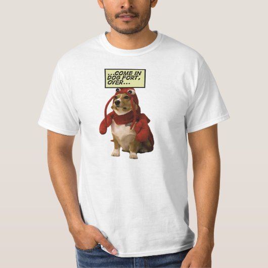 Red Lobster van Dog Fort T-shirt (Voorkant)
