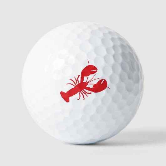 Red Lobster White Golf Ball Family Reunion Golfballen (Voorkant)