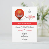 Red Location New Home Announcement Aankondiging (Staand voorkant)