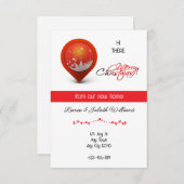 Red Location New Home Announcement Aankondiging (Voorkant / Achterkant)