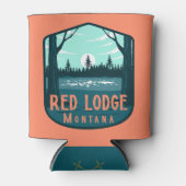 Red Lodge Montana Blikjeskoeler (Voorkant)