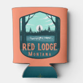 Red Lodge Montana Blikjeskoeler (Achterkant)