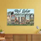 Red Lodge, Montana Canvas Afdruk (Insitu (Woonkamer))