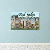 Red Lodge, Montana Canvas Afdruk (Insitu (Houten vloer))