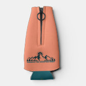 Red Lodge Montana Flesjeskoeler (Achterkant)