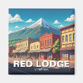 Red Lodge Montana Magneet (Voorkant)