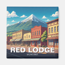 Red Lodge Montana Magneet