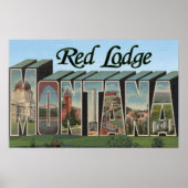 Red Lodge, Montana Poster (Voorkant)