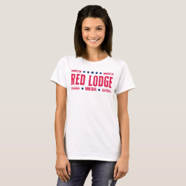 RED LODGE MONTANA Stars & Stripes T-shirt