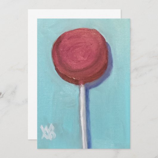 Red Lollipop (Voorkant / Achterkant)