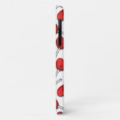 Red Lollipops, Heart Lollipops, Lollipop Pattern Case-Mate iPhone Case (Achterkant/links)
