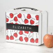 Red Lollipops, Heart Lollipops, Lolly, Your Name (In situ)