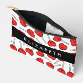 Red Lollipops, Heart Lollipops, Lolly, Your Name Etui (Open)