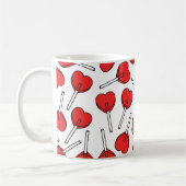 Red Lollipops, Heart Lollipops, Lolly, Your Name Koffiemok (Links)