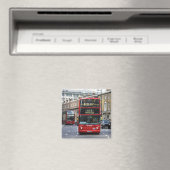 Red London Bus Magneet (Insitu (Vaatwasser))
