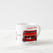 Red London Bus ThMED Espresso Kop (Voorkant rechts)