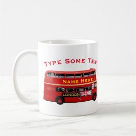 Red London Bus ThMED Koffiemok